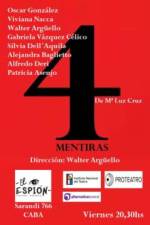 4 Mentiras- Mª Luz Cruz- Cia. Teatro El Espión de Buenos Aires